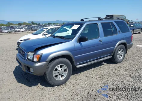 2001 Nissan Pathfinder Se из США, поврежденный, VIN JN8DR07Y61W505367